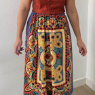 Imagen de Falda estampada 70s (2)