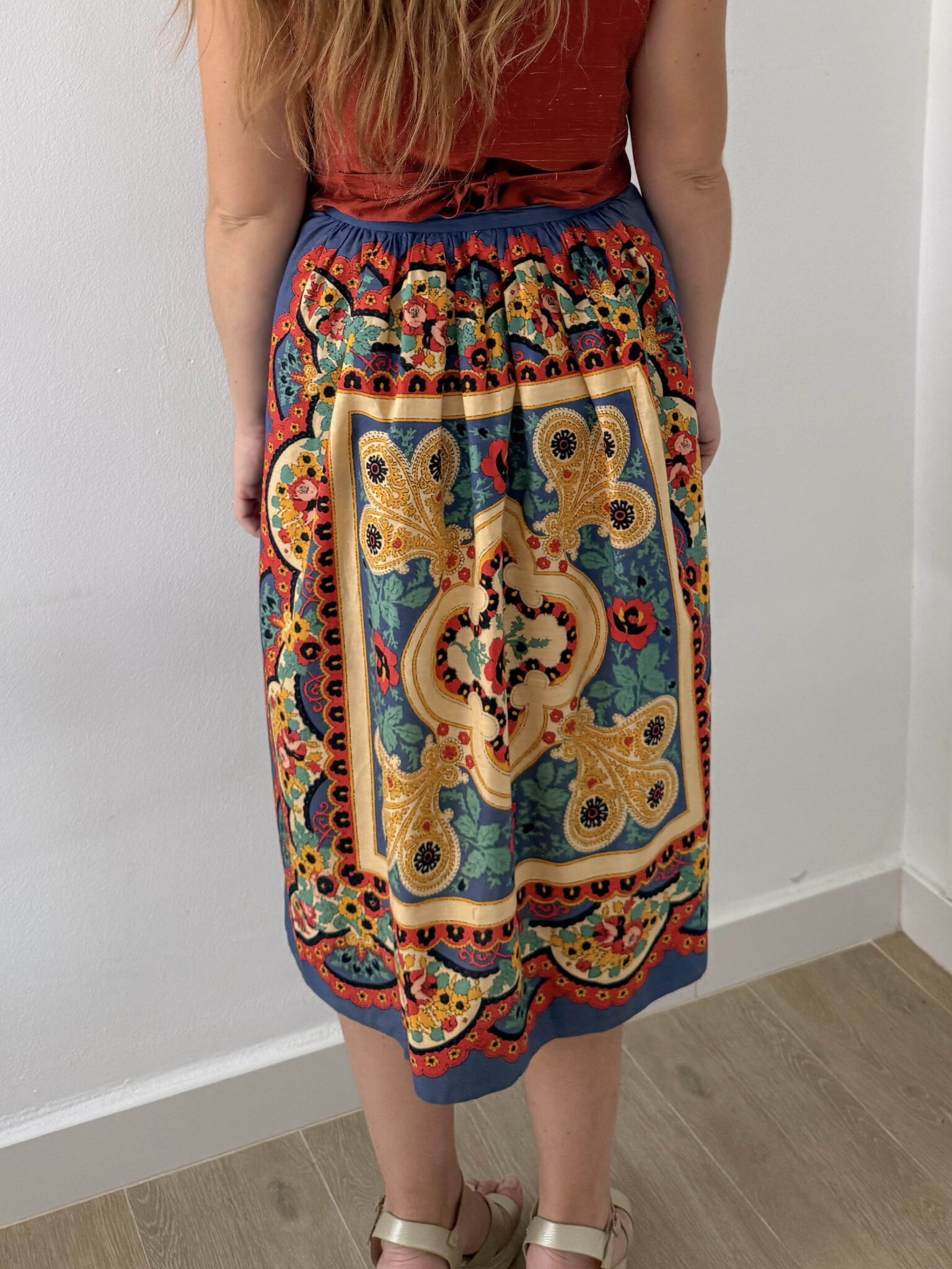 Imagen de Falda estampada 70s (3)