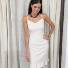 Imagen de Vestido beige de lino (3)