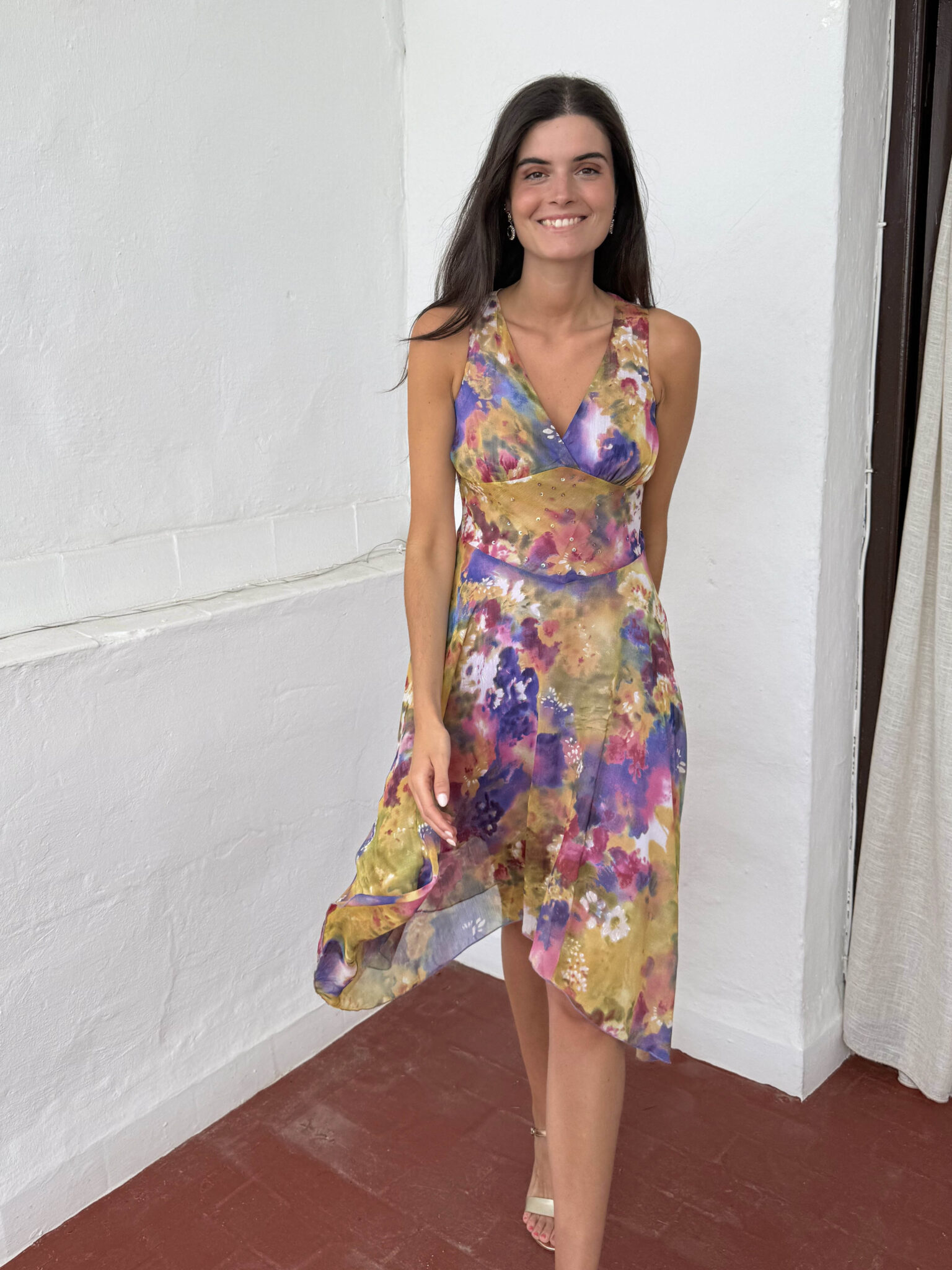 Imagen de Vestido invitada multicolor (4)