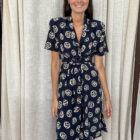 Imagen de Vestido vintage con hombreras (1)