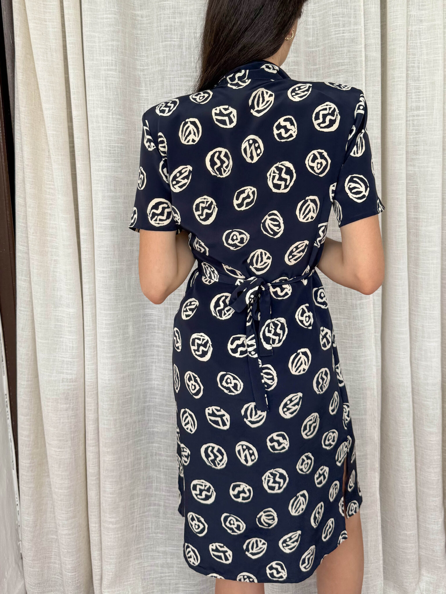 Imagen de Vestido vintage con hombreras (3)