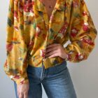 Imagen de Blusa handmade mostaza (2)