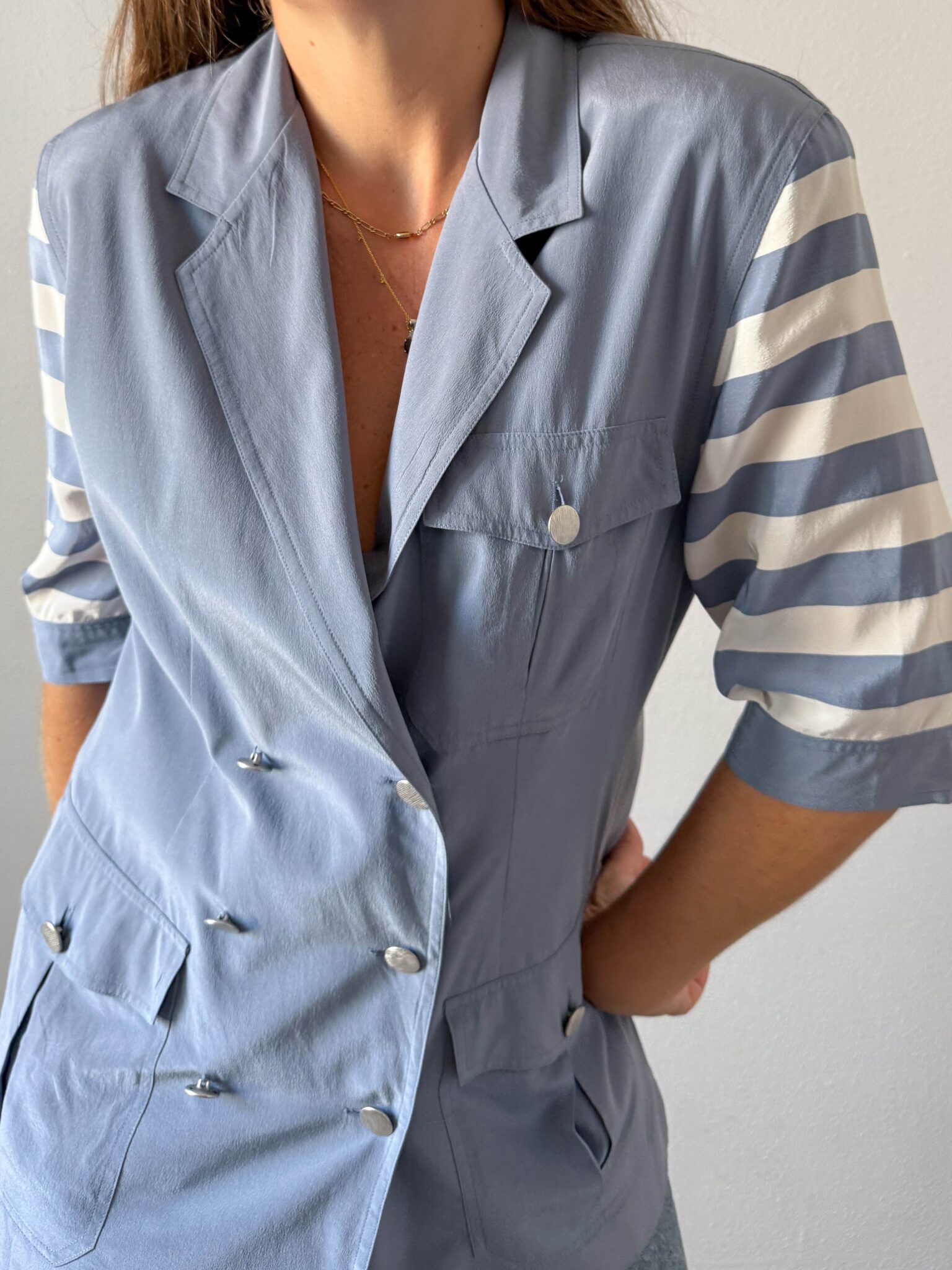 Chaqueta verano rayas (2) Imagen de Chaqueta verano rayas (2)