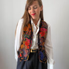 Imagen de Chaleco velvet estampado (1)