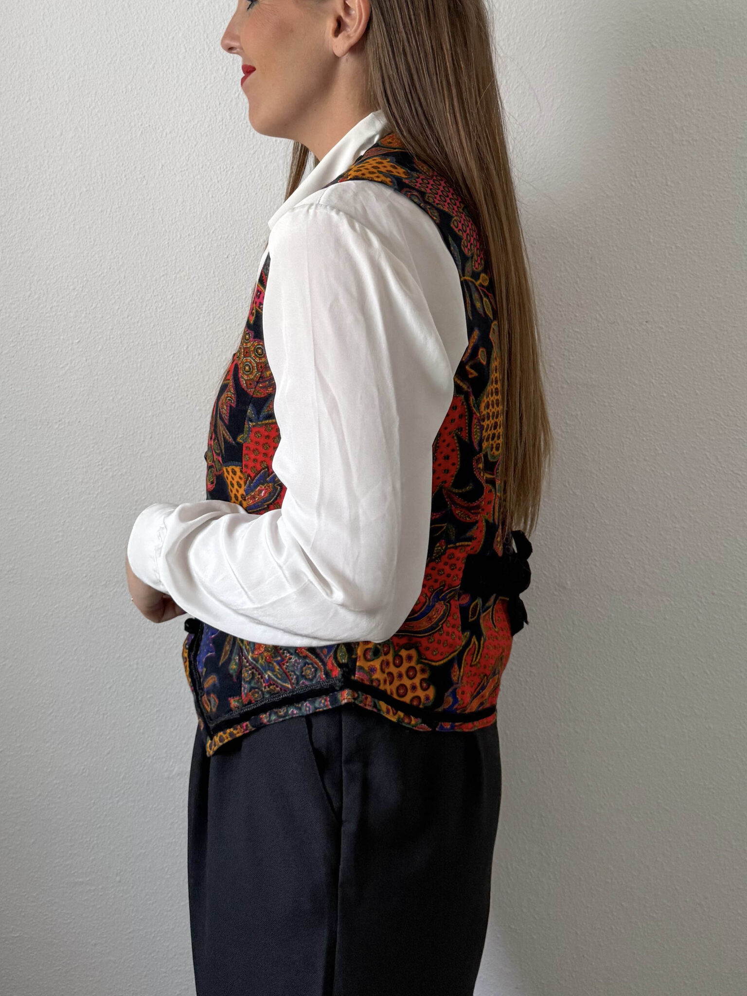 Imagen de Chaleco velvet estampado (2)