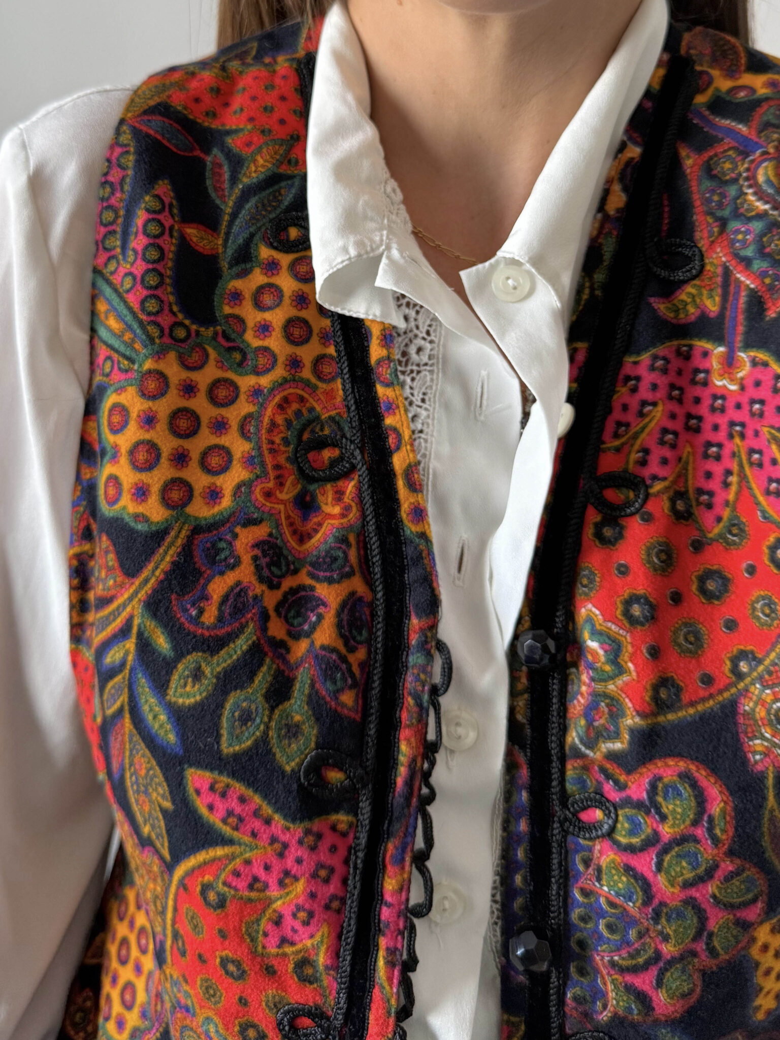 Imagen de Chaleco velvet estampado (4)