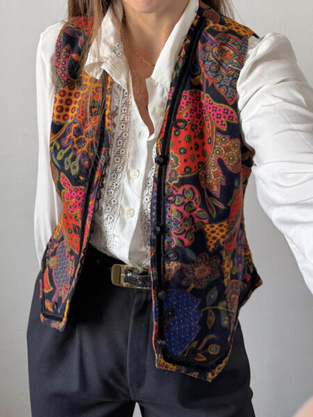 Imagen de Chaleco velvet estampado (5)