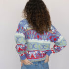 Jersey geometrico oversize