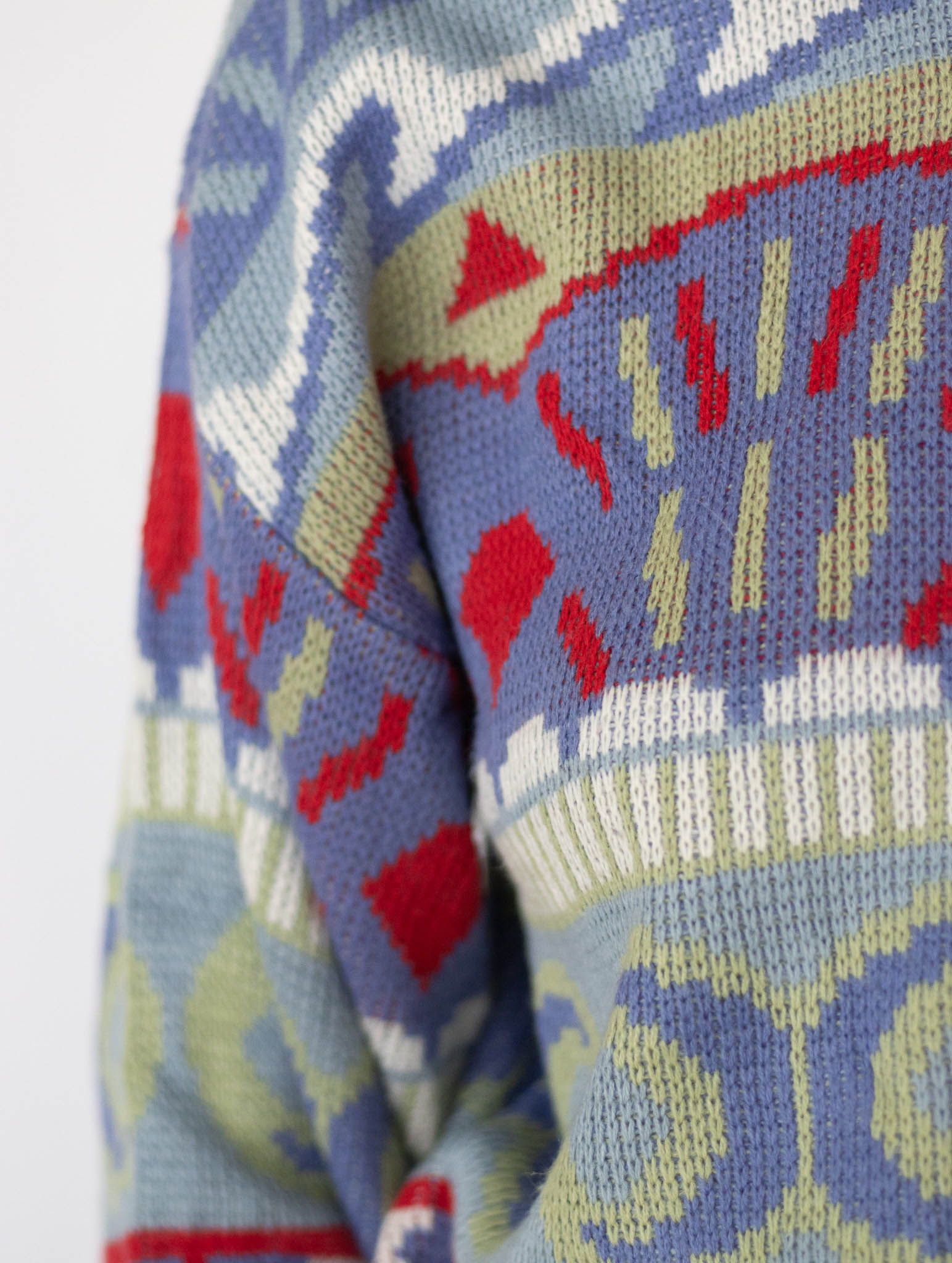 Jersey geometrico oversize