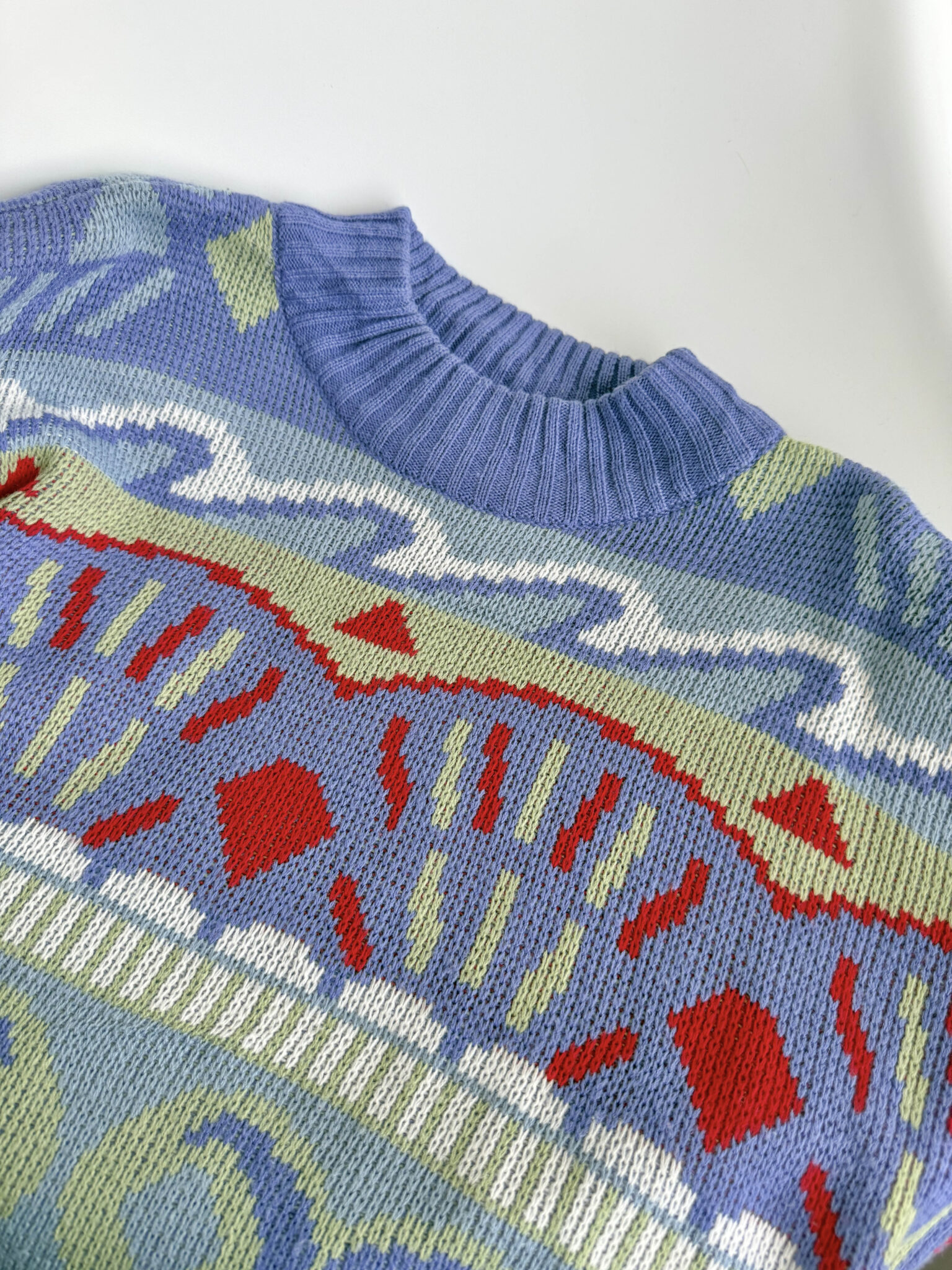 Jersey geometrico oversize