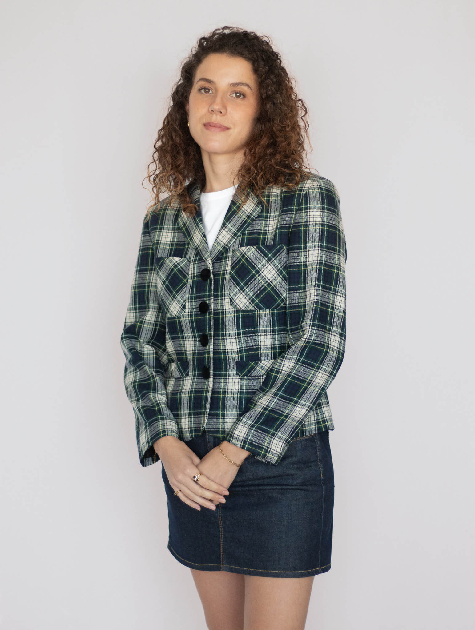 Blazer Tartan vintage