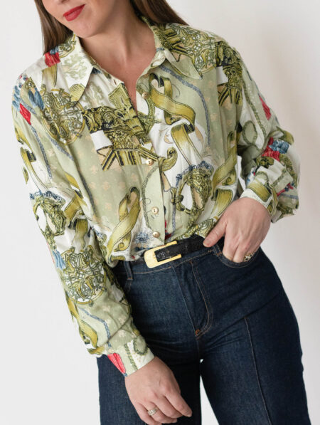 Camisa estampado vintage