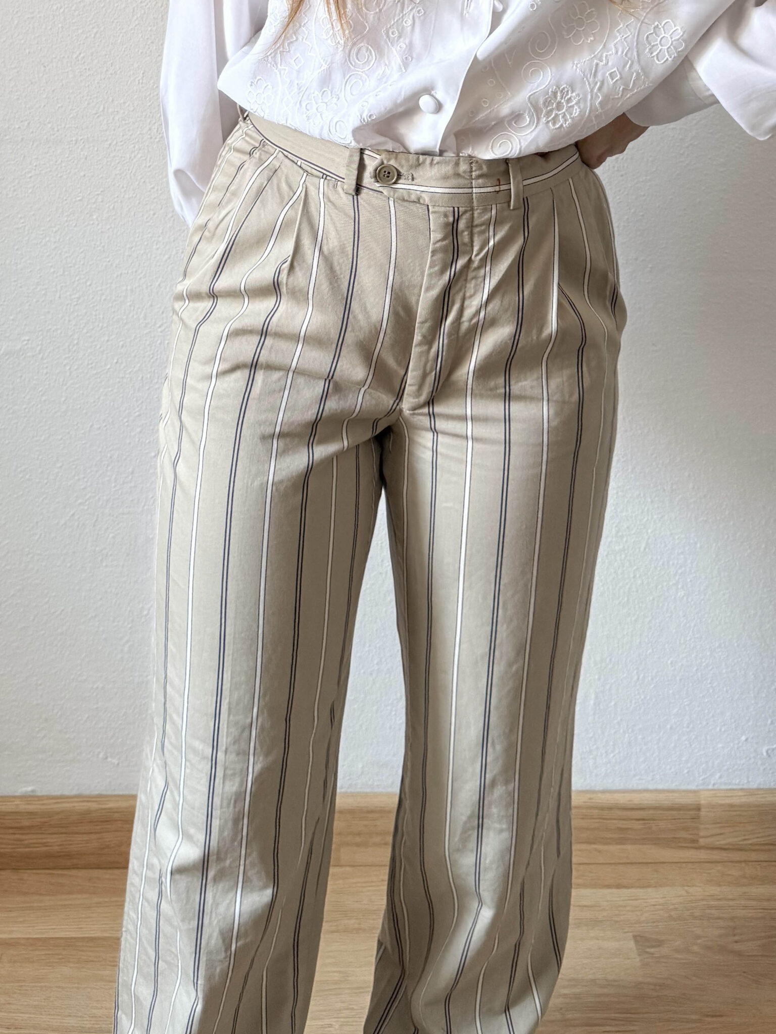 Pantalon rayas de vestir (4) Imagen de Pantalon rayas de vestir (4)