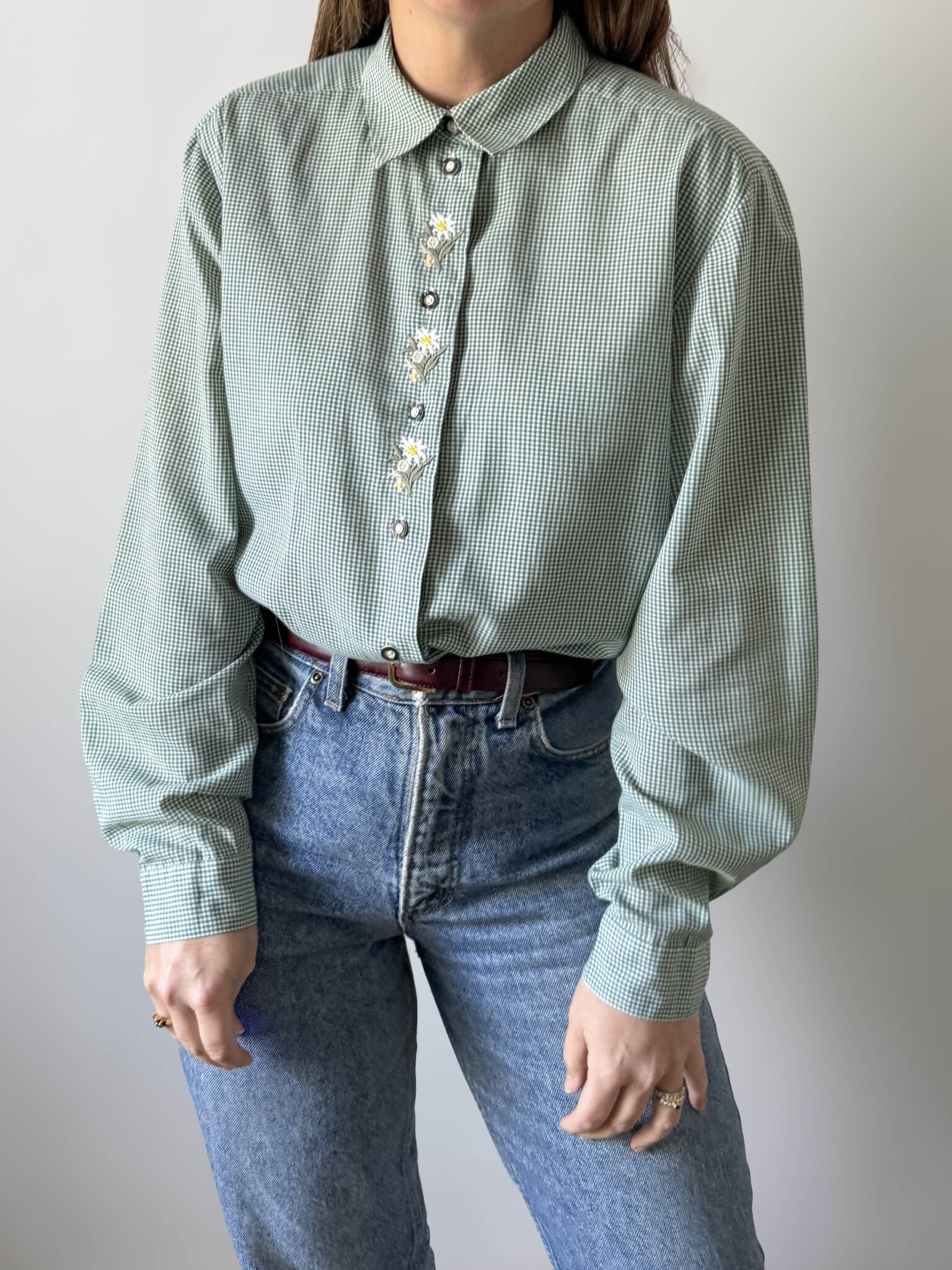 Camisa austriaca vichy (6) Imagen de Camisa austriaca vichy (6)