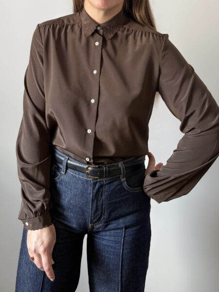 Imagen de Camisa marron años 70 (6)