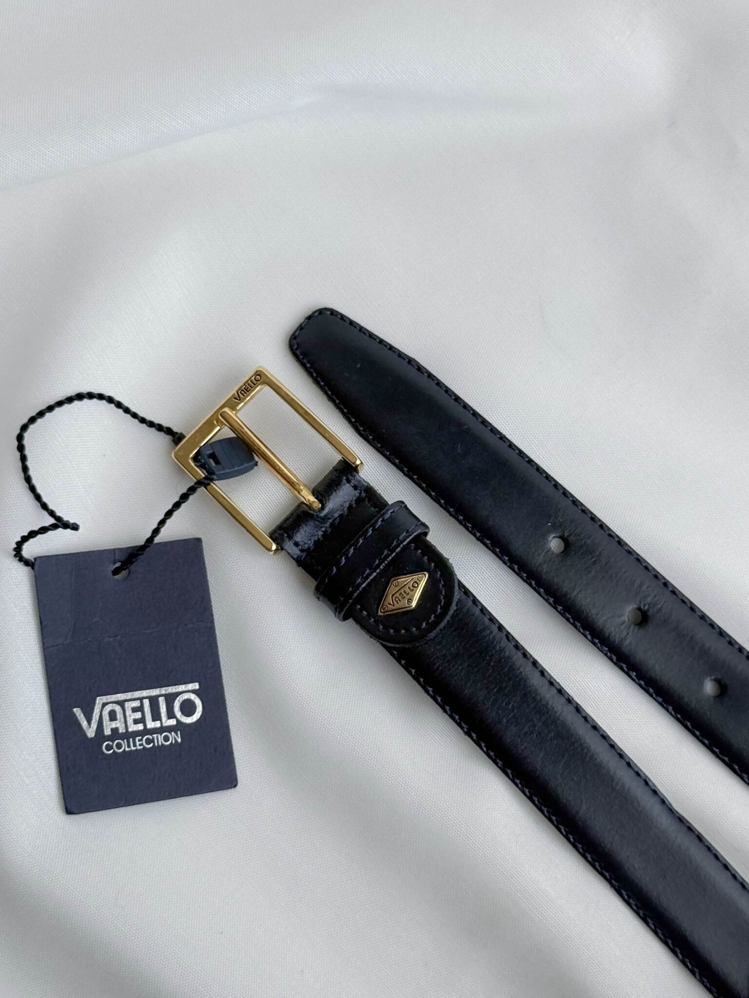 Imagen de Cinturon piel vaello azul (2)