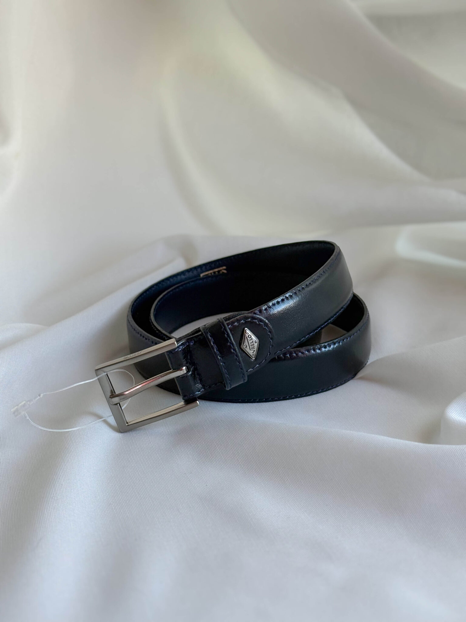 Cinturon piel vaello azul oscuro (2) Imagen de Cinturon piel vaello azul oscuro (2)