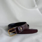 Imagen de Cinturon piel vaello granate (1)