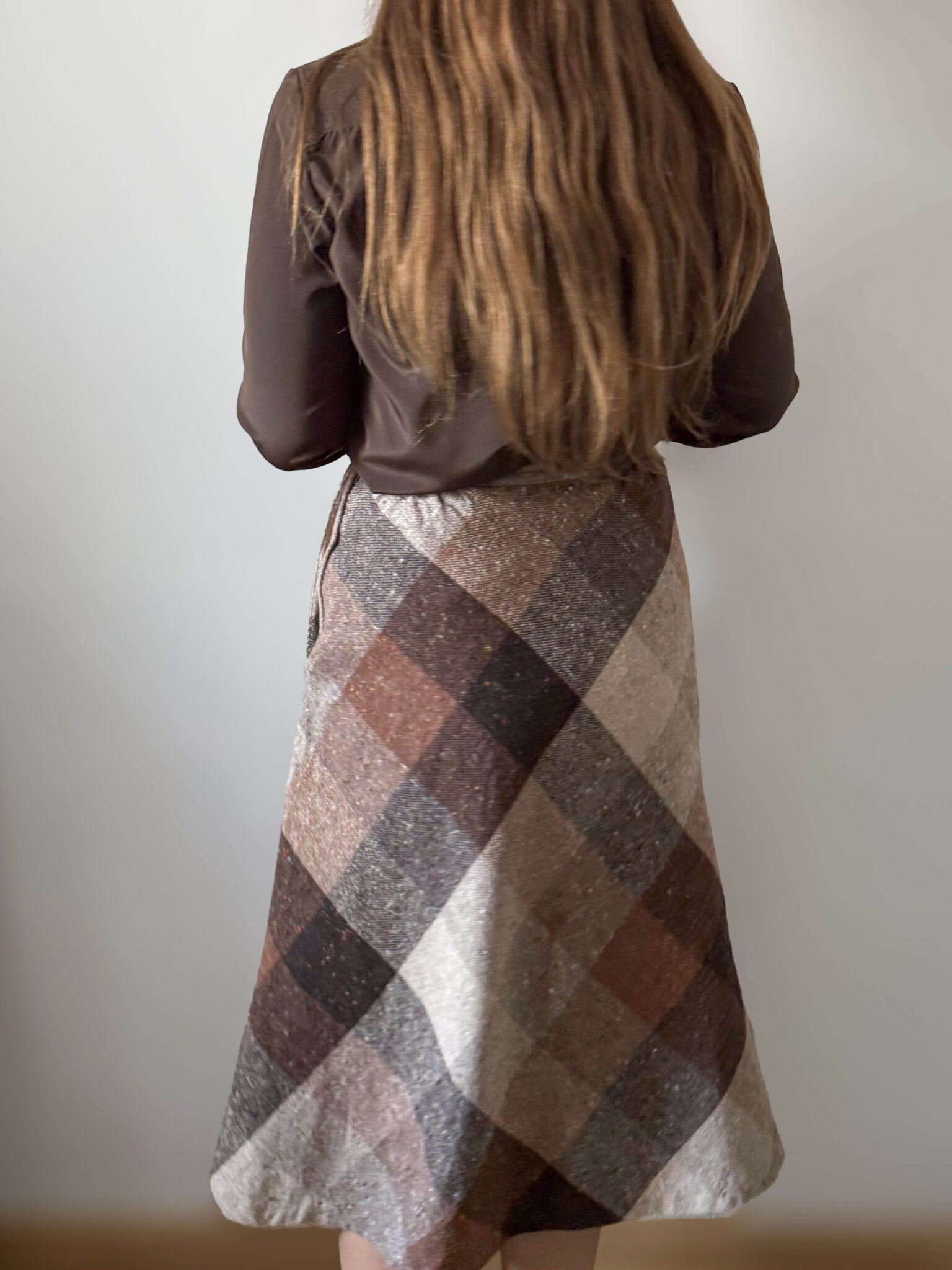 Imagen de Falda cuadros 70s (5)