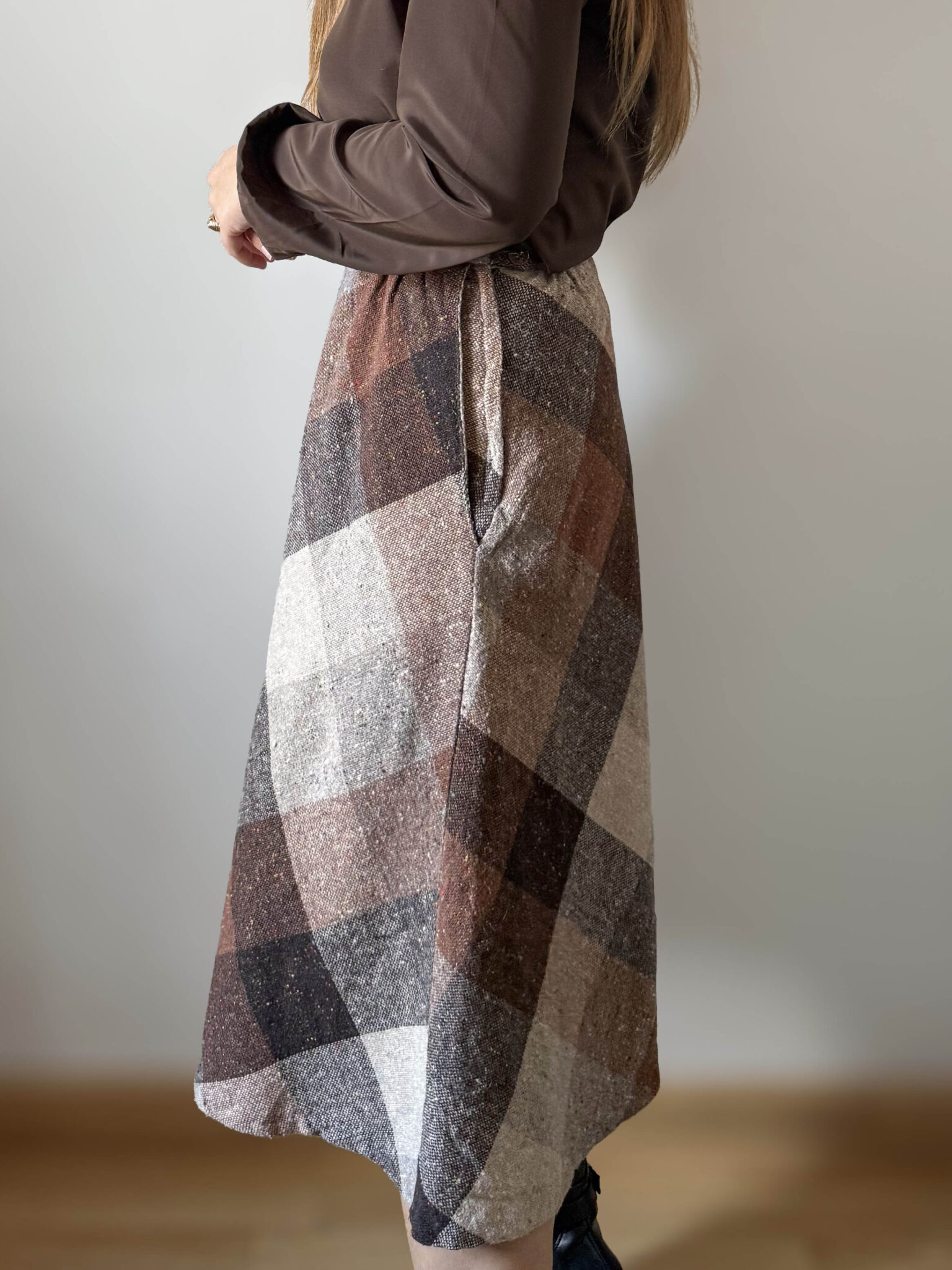 Imagen de Falda cuadros 70s (7)