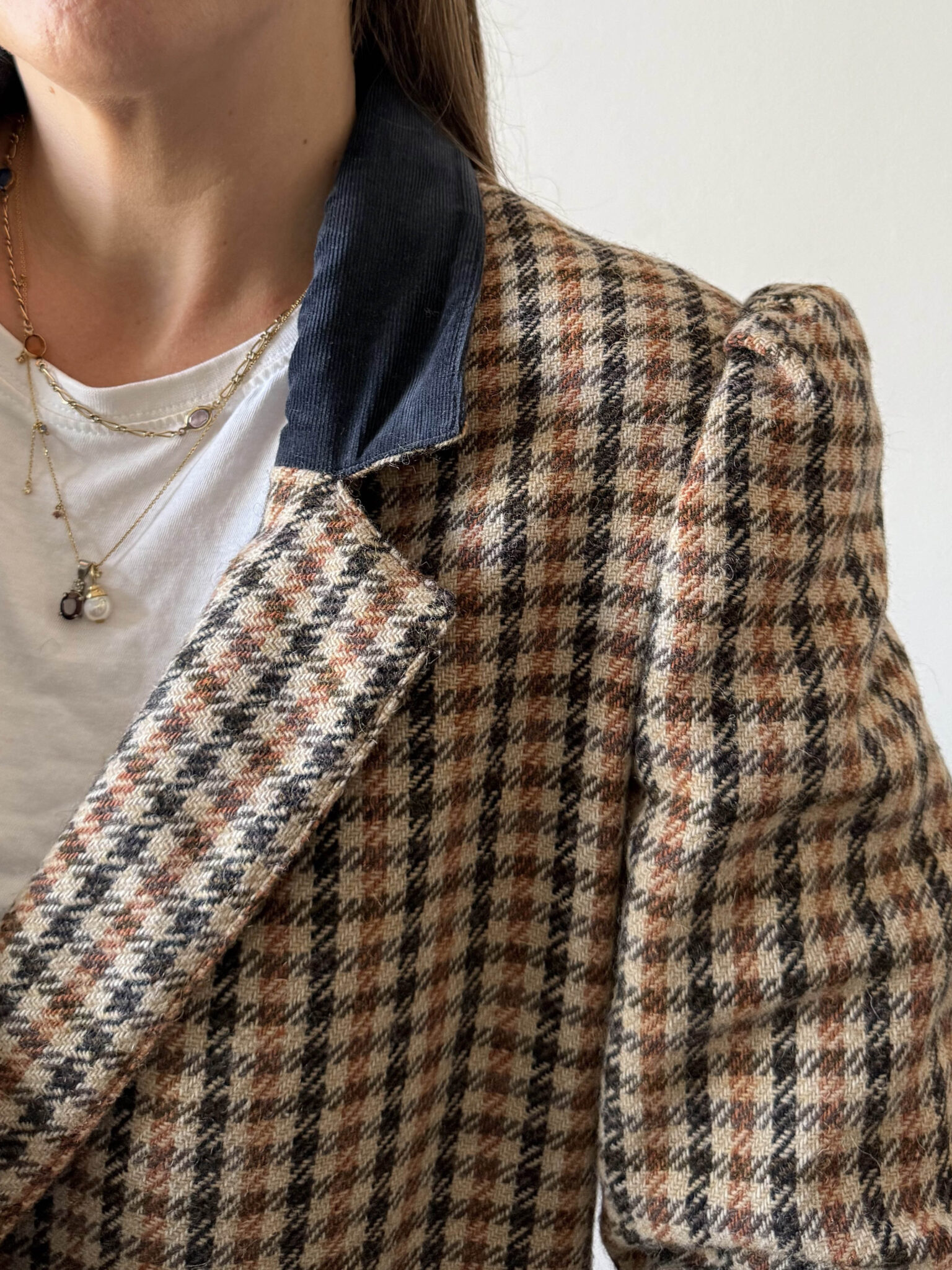 Imagen de Blazer vichy años 70 (6)