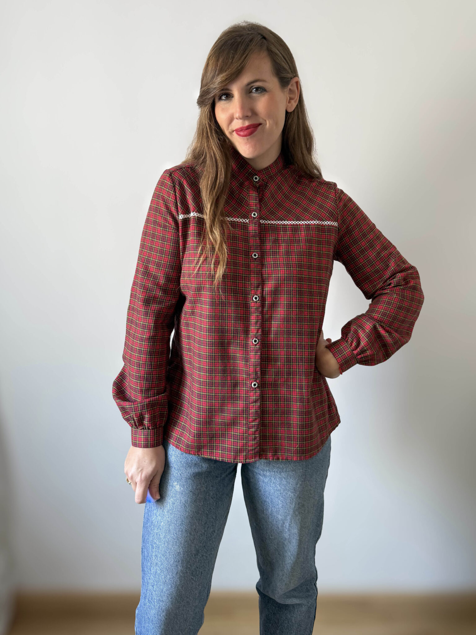 Imagen de Blusa estilo alpina (1)