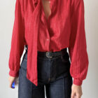 Imagen de Blusa roja lazada (1)