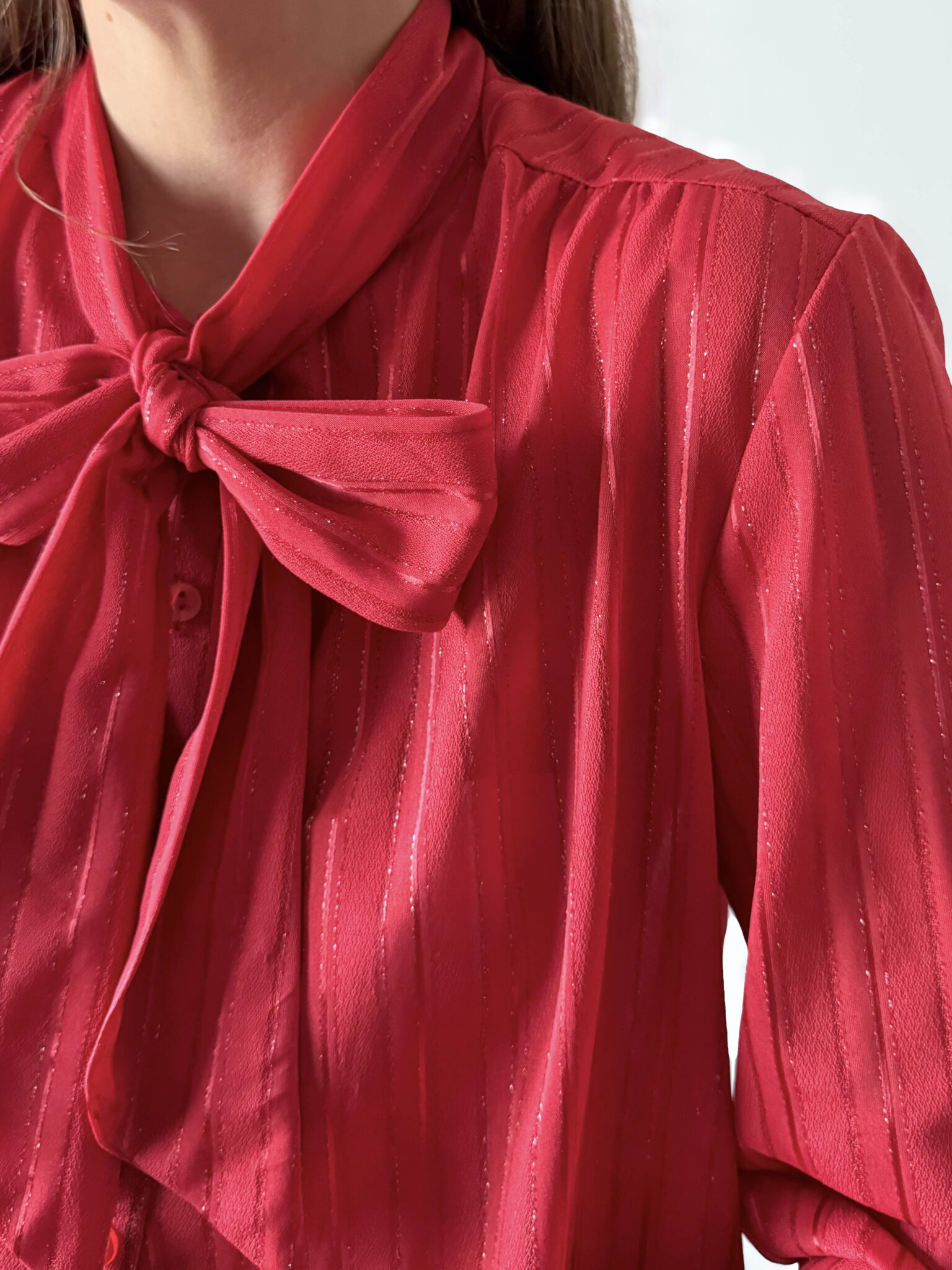 Imagen de Blusa roja lazada (7)