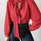 Imagen de Blusa roja lazada (8)