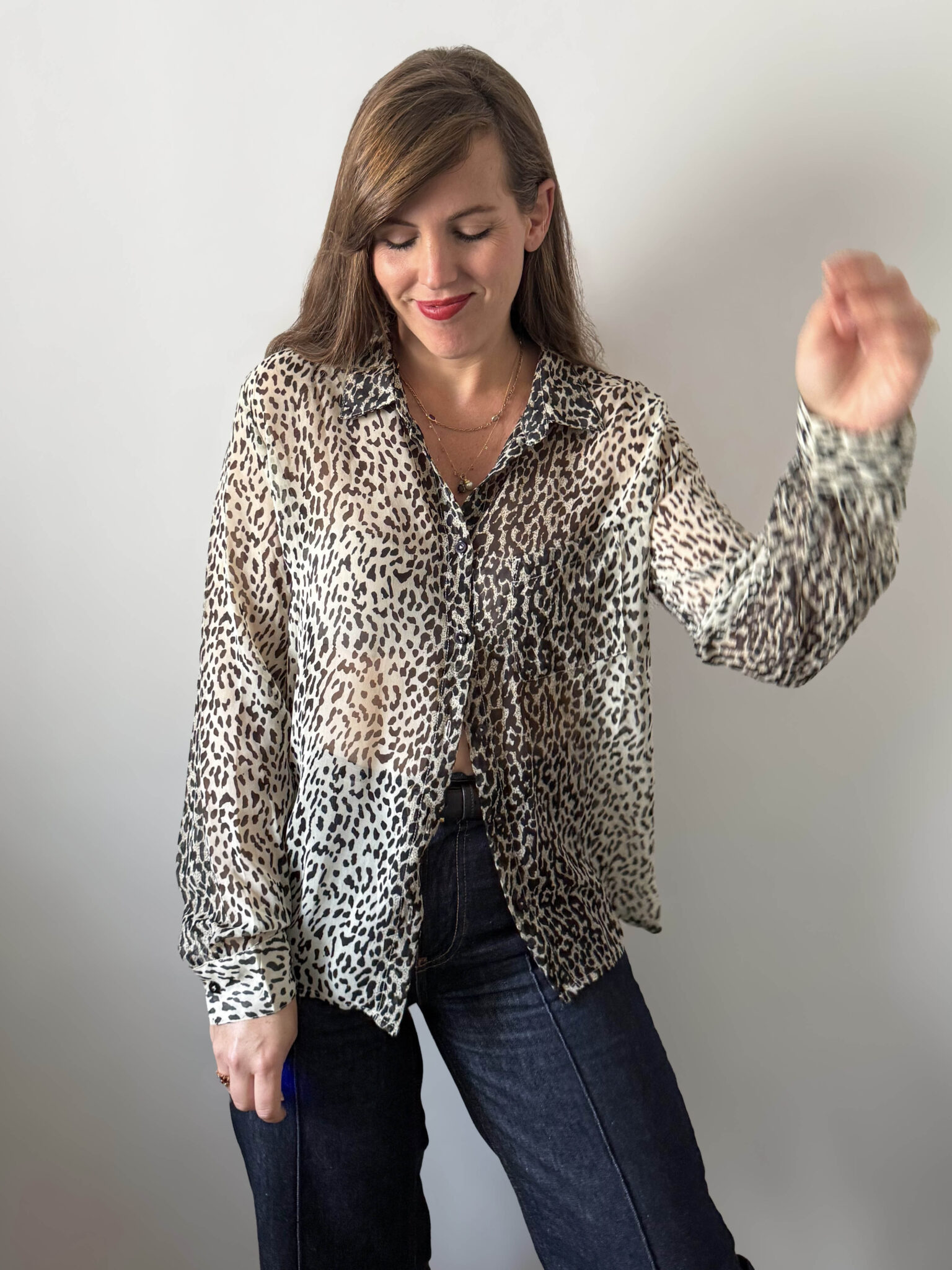 Imagen de Camisa animal print vintage (3)