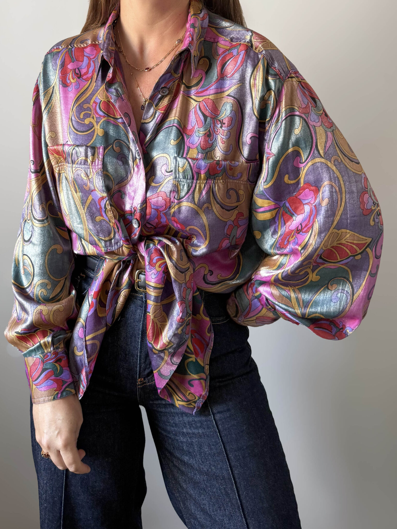 Imagen de Camisa print con brillo (6)