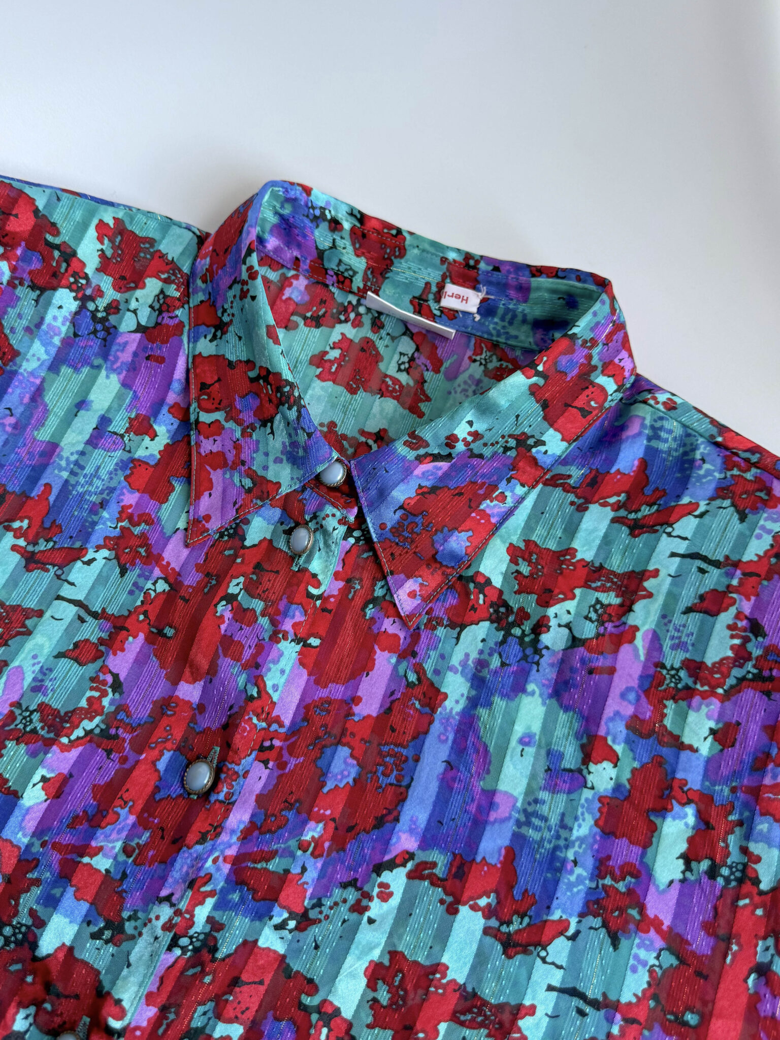 Imagen de Camisa satinada transparencias (2)