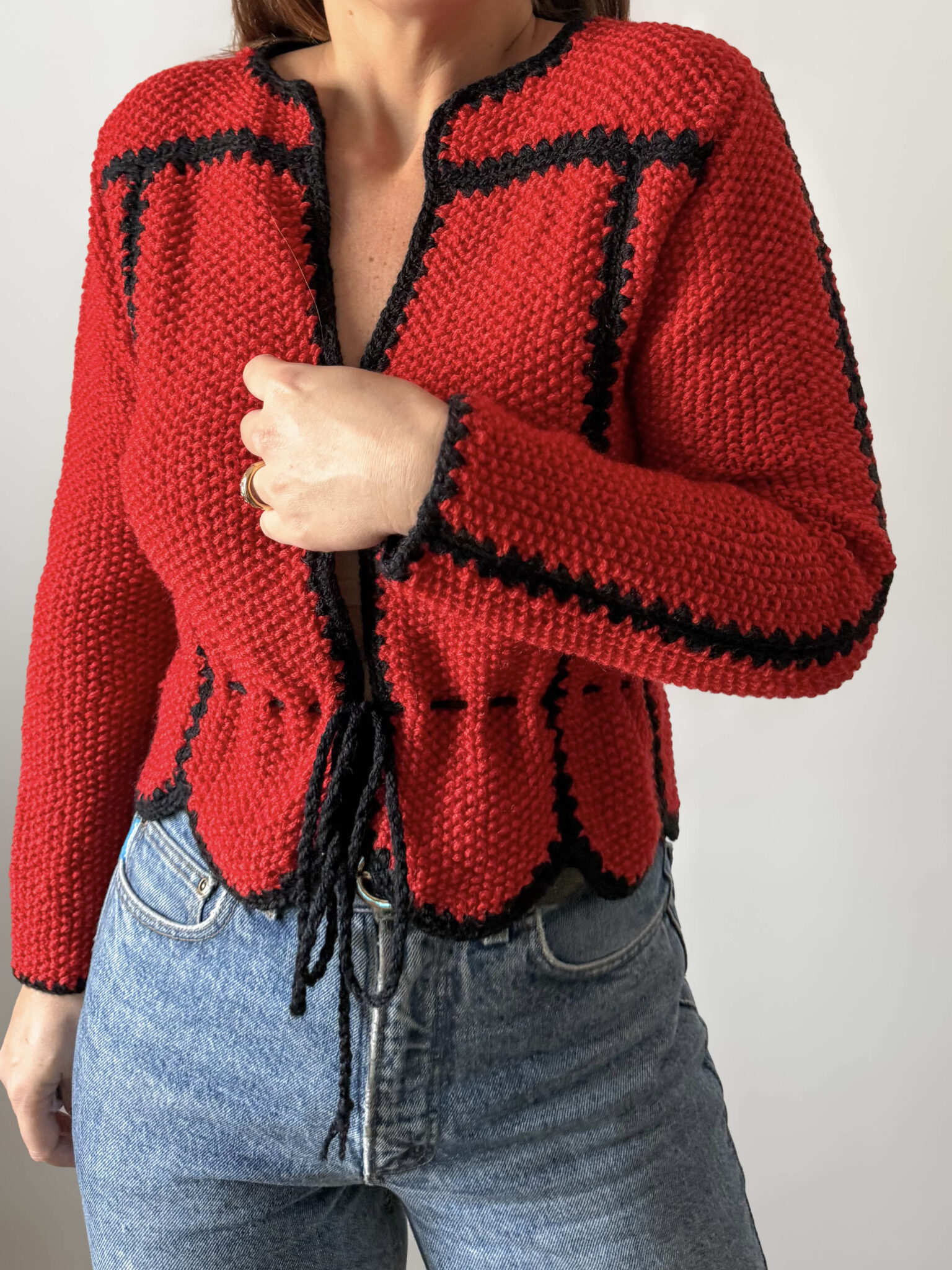 Imagen de Cardigan austriaco handmade (5)