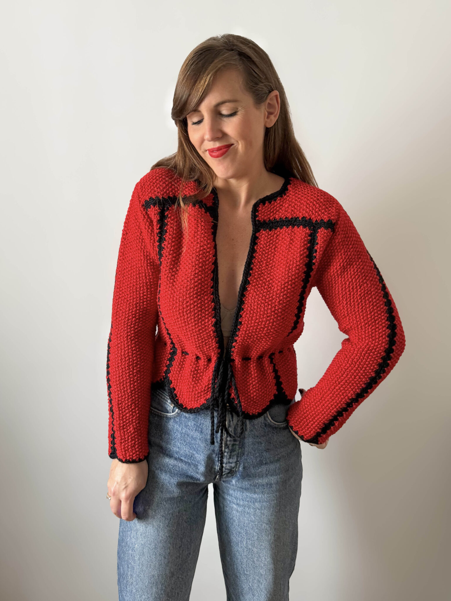 Imagen de Cardigan austriaco handmade (7)