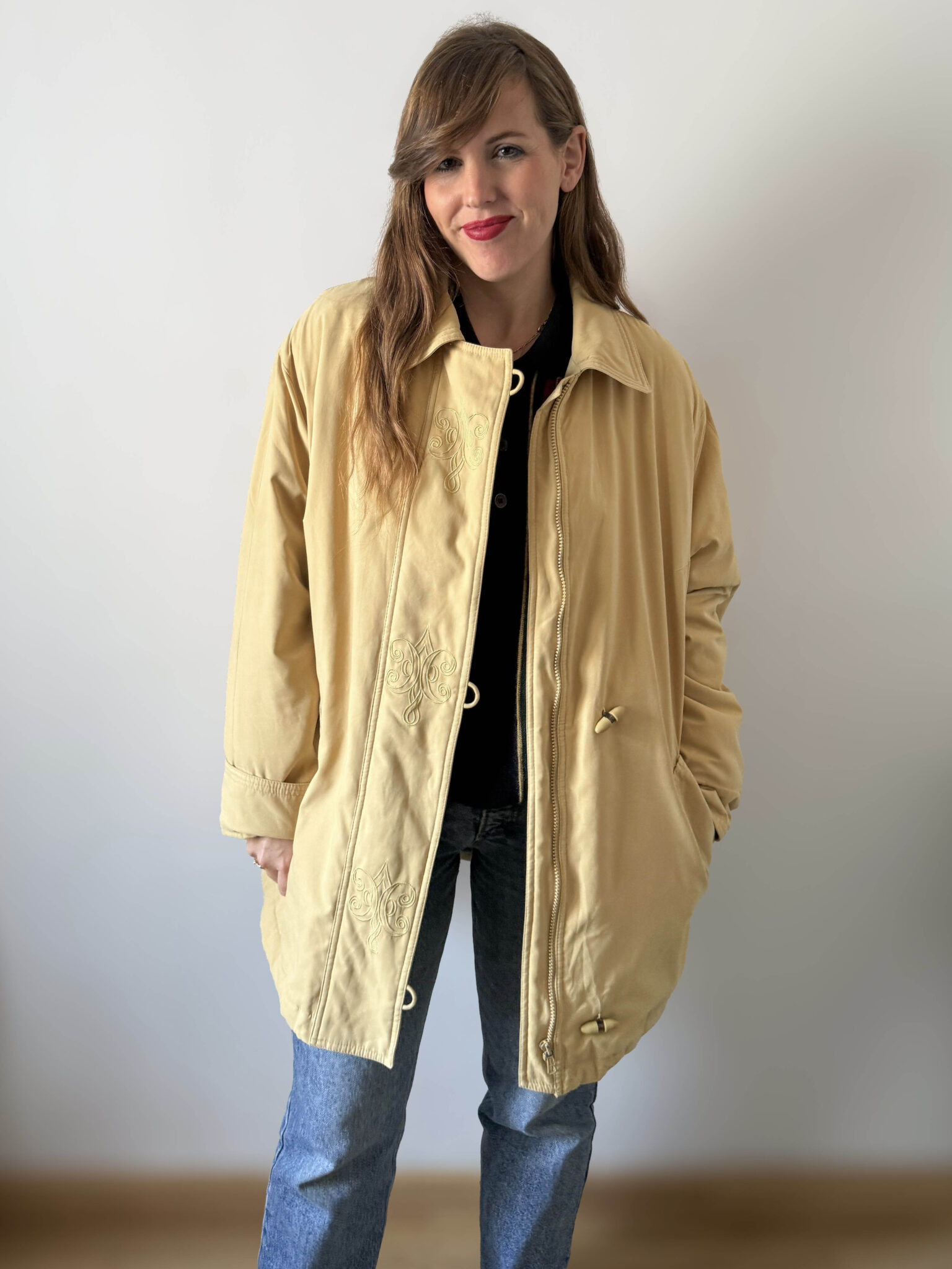 Imagen de Chaqueta acolchada bordado (4)