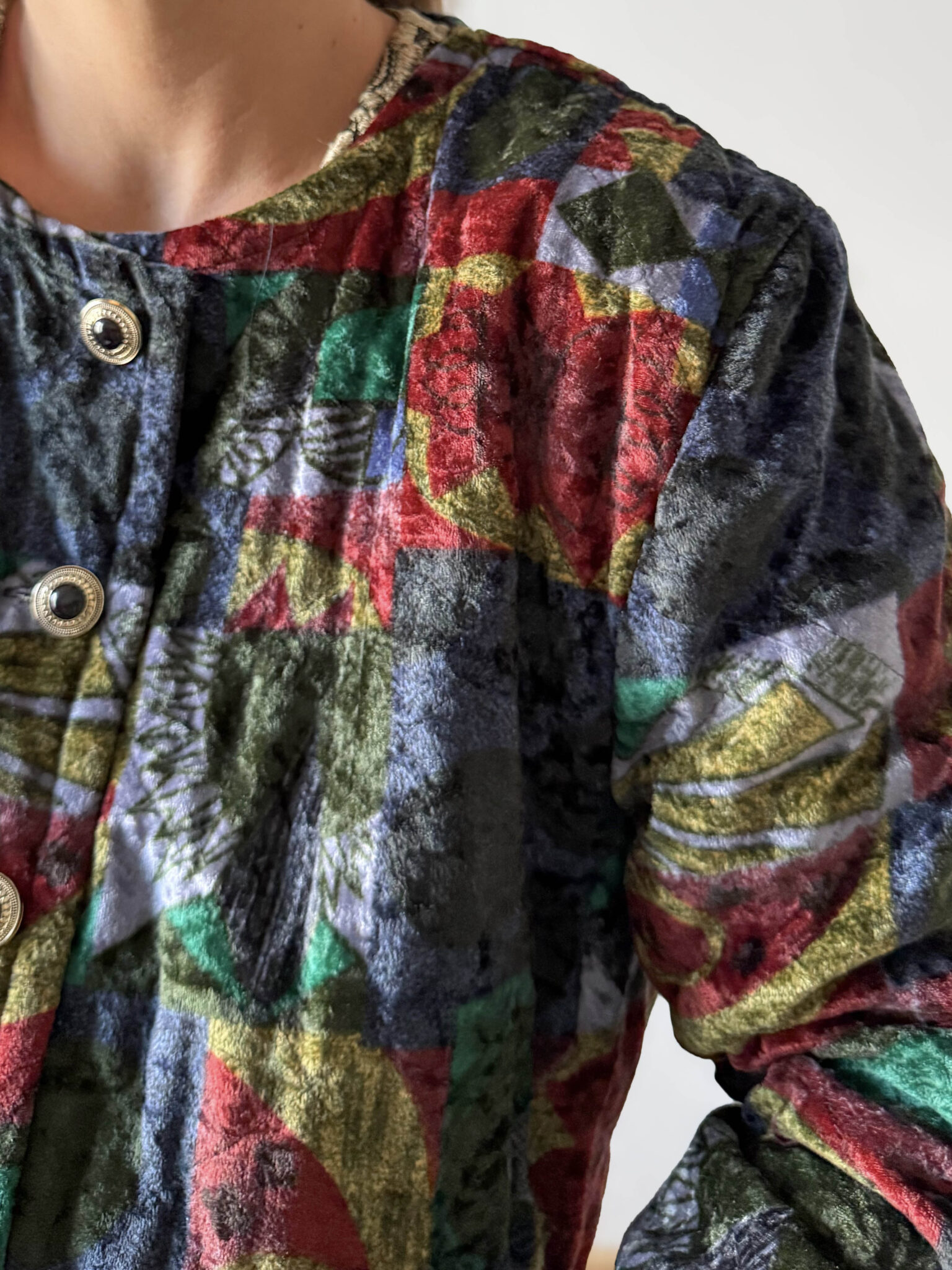 Imagen de Chaqueta acolchada estampada (6)