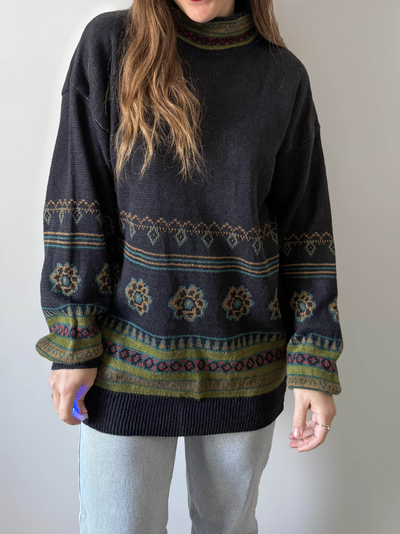 Jersey cuello cisne (1) Imagen de Jersey cuello cisne (1)