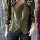 Imagen de Blusa fiesta metalizada (1)