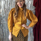 Imagen de Blusa fiesta mostaza (1)