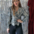 Imagen de Blusa fiesta plateada (1)