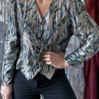 Imagen de Blusa fiesta plateada (2)