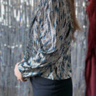 Imagen de Blusa fiesta plateada (3)