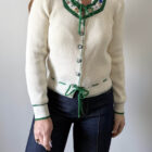 Imagen de Cardigan austriaco flores (2)