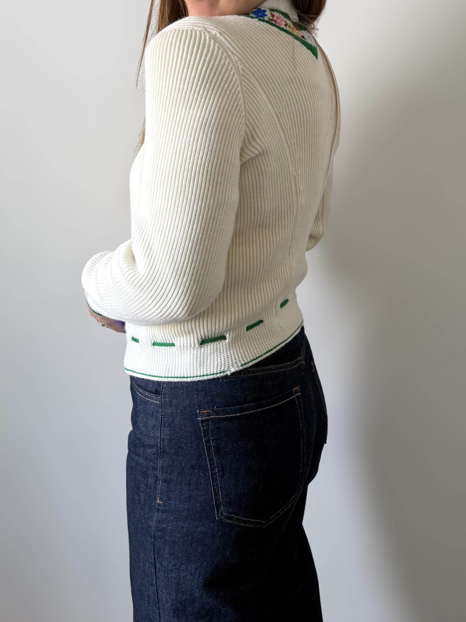 Imagen de Cardigan austriaco flores (3)