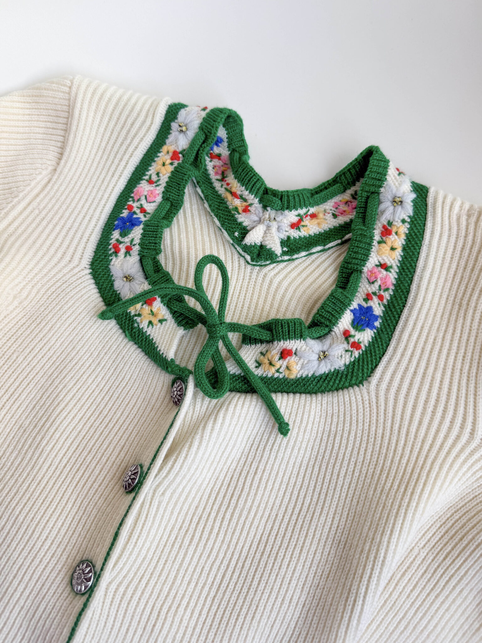 Imagen de Cardigan austriaco flores (6)