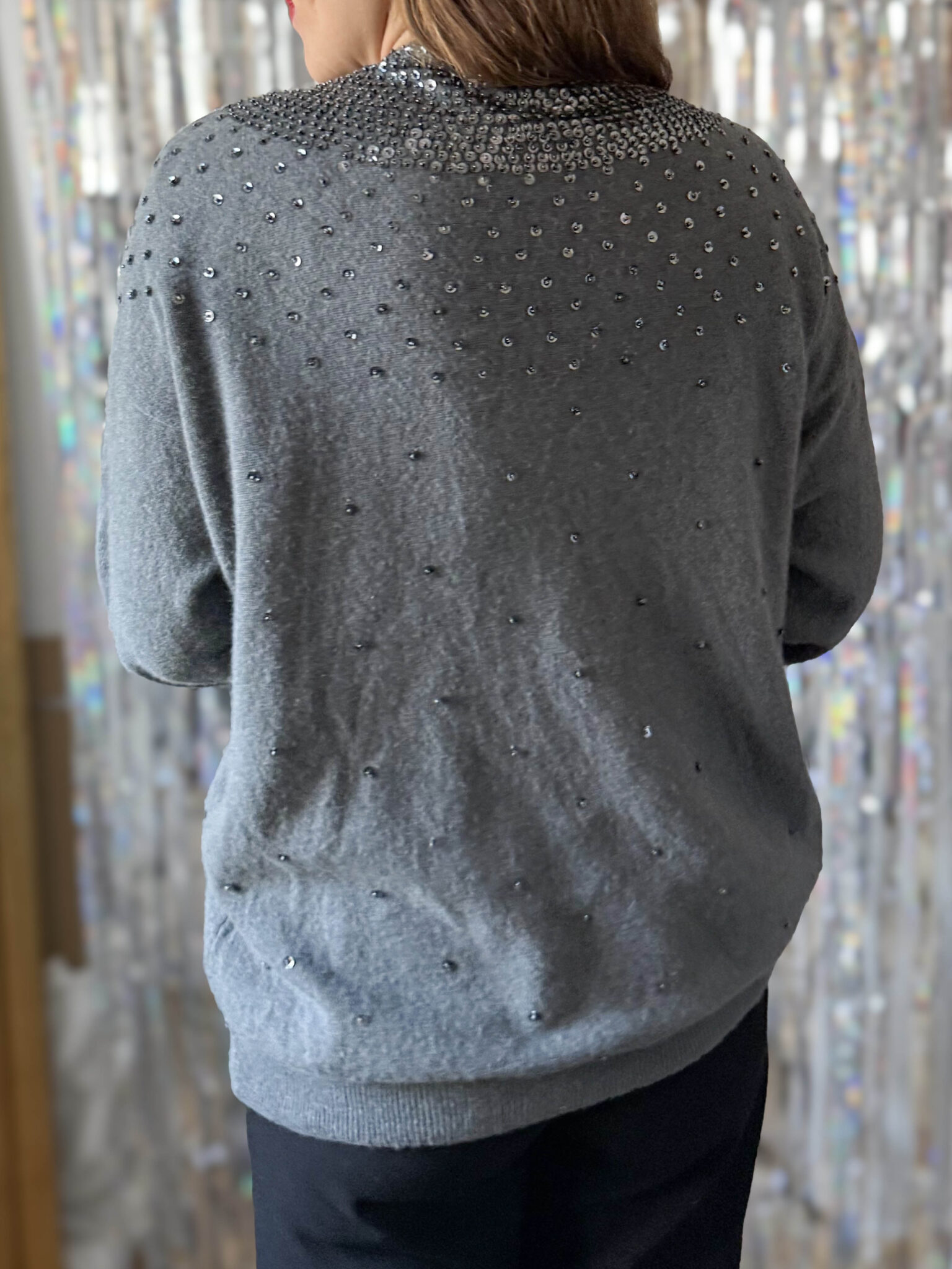 Imagen de Cardigan bordado lentejuelas (5)