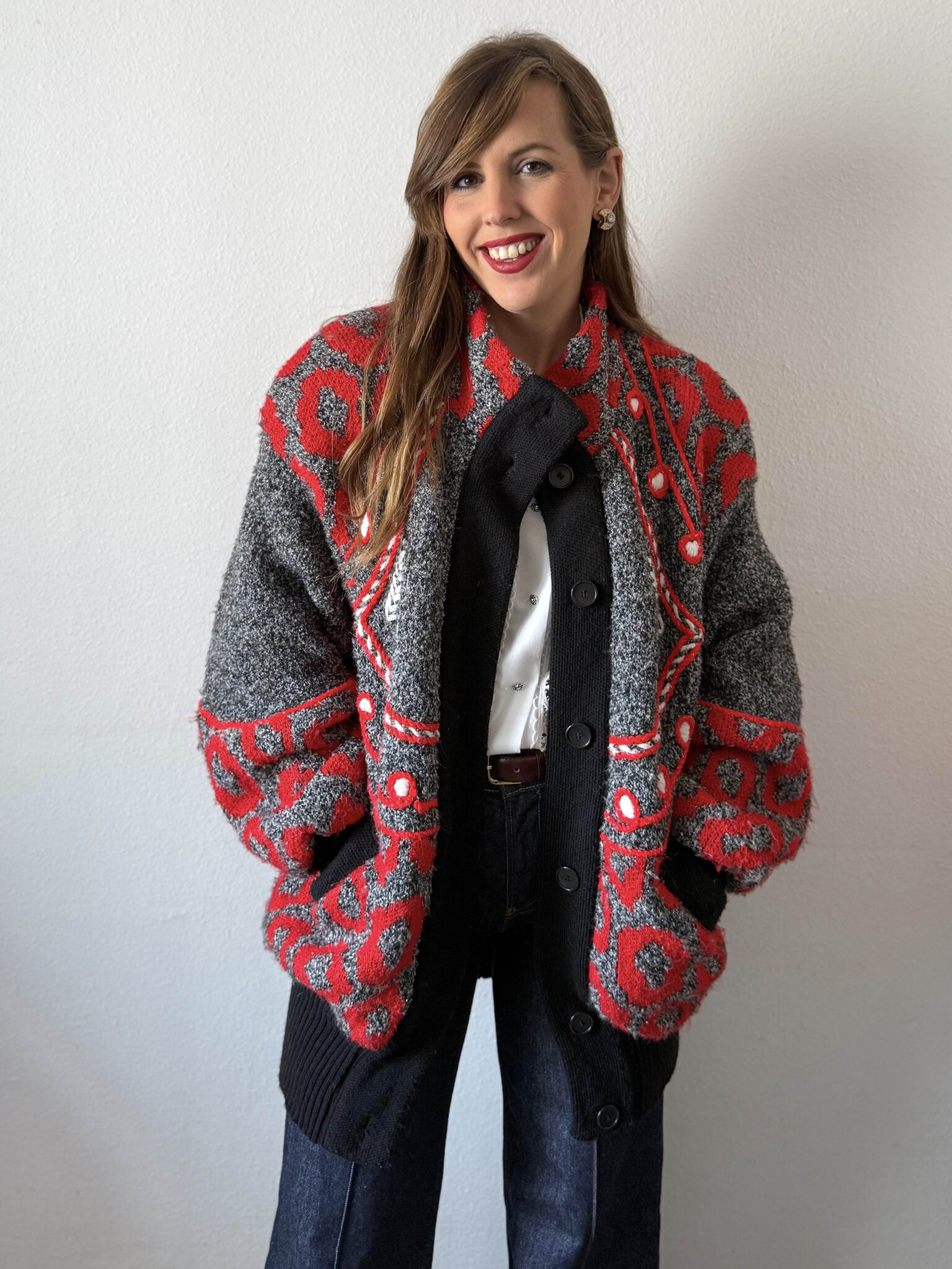 Imagen de Cardigan joya años (2)