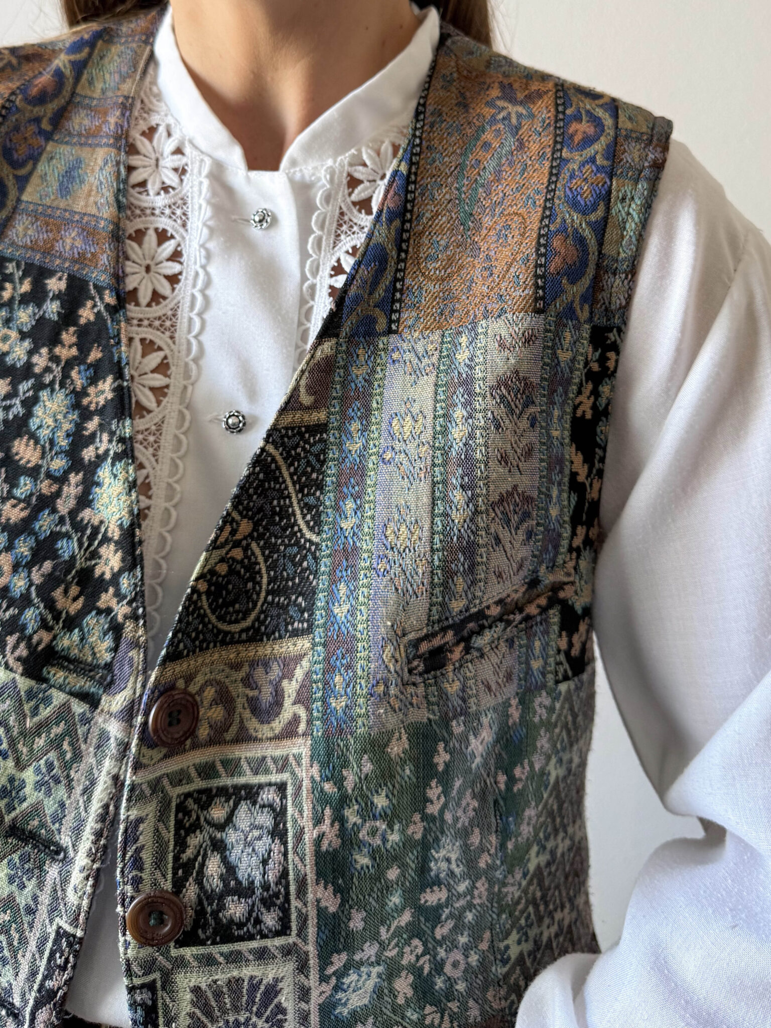 Imagen de Chaleco tapiz estampado (3)