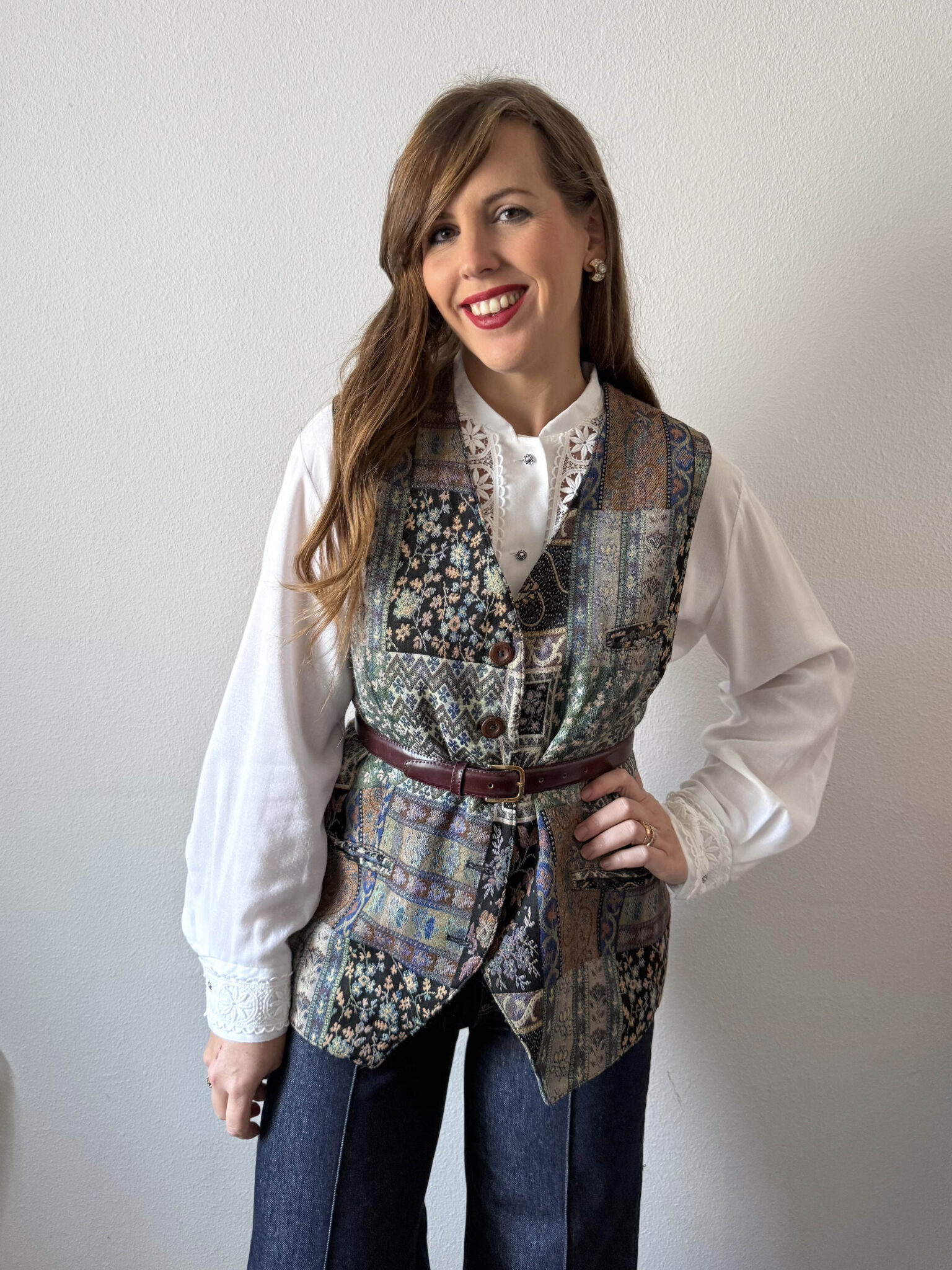 Imagen de Chaleco tapiz estampado (4)